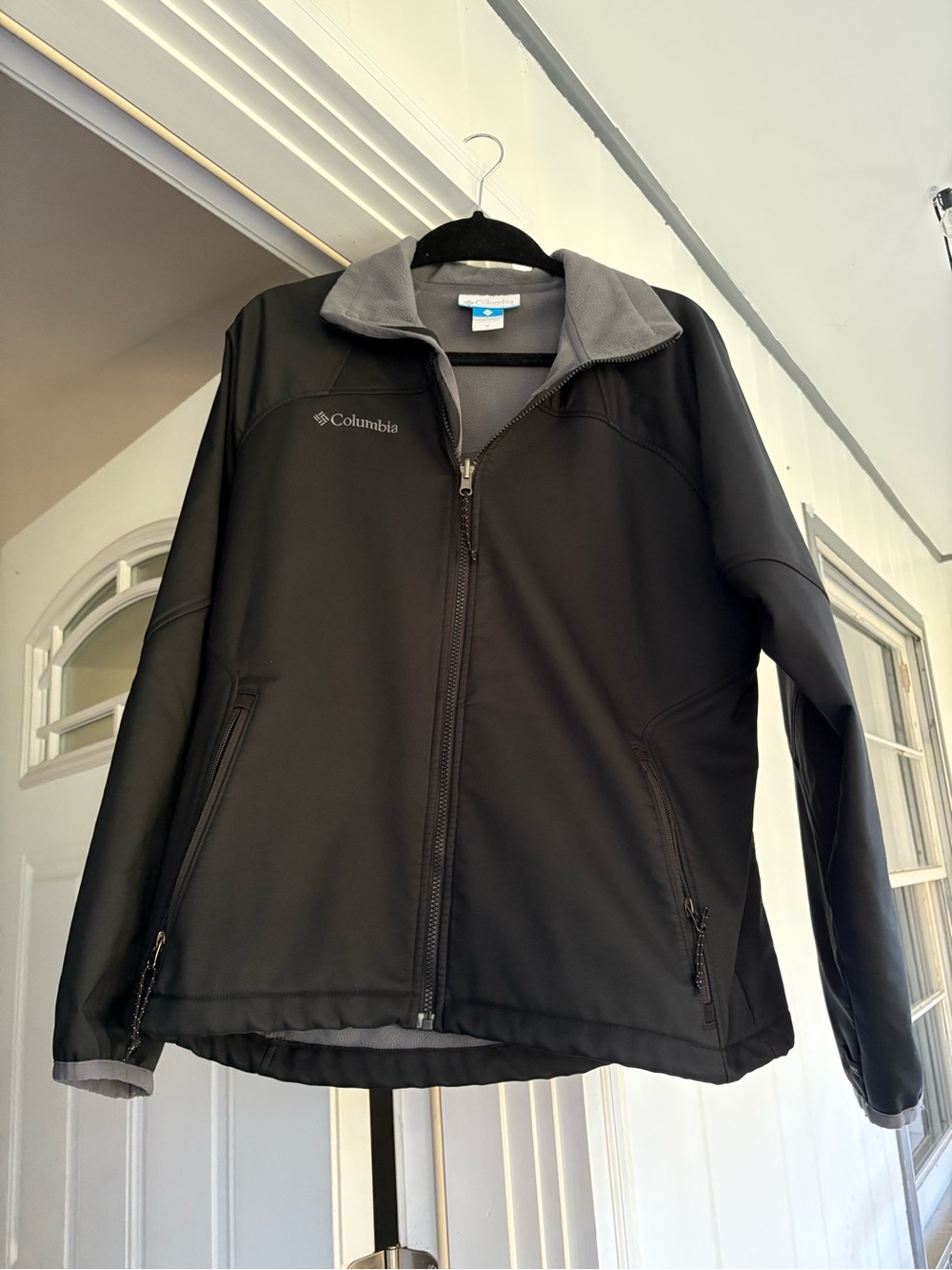Men’s interchange Columbia winter jacket/coat fleece lined
